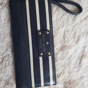 Kate Spade nautical-inspired wristlet